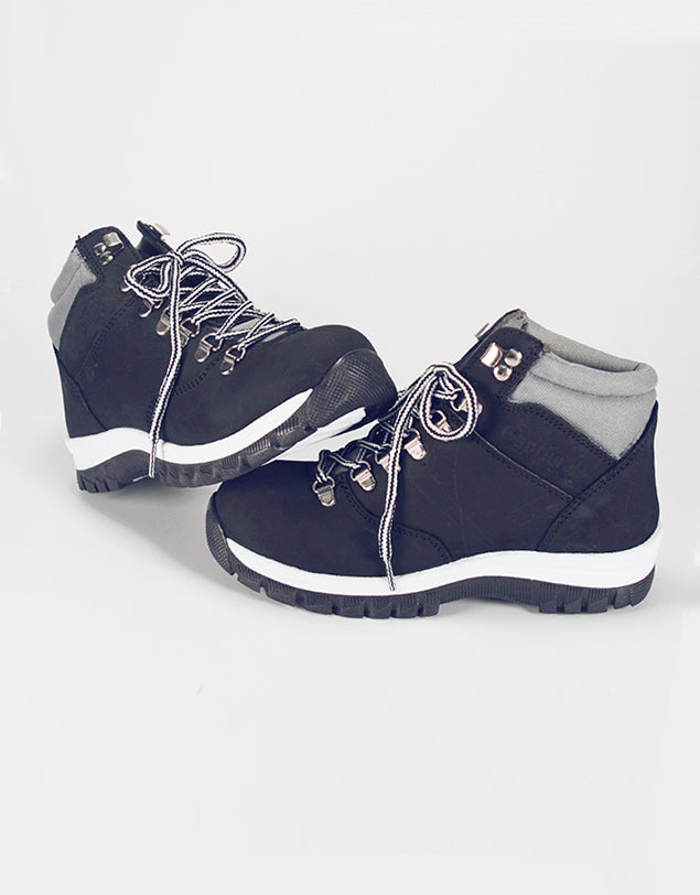Botas azul marino con casquillo de acero