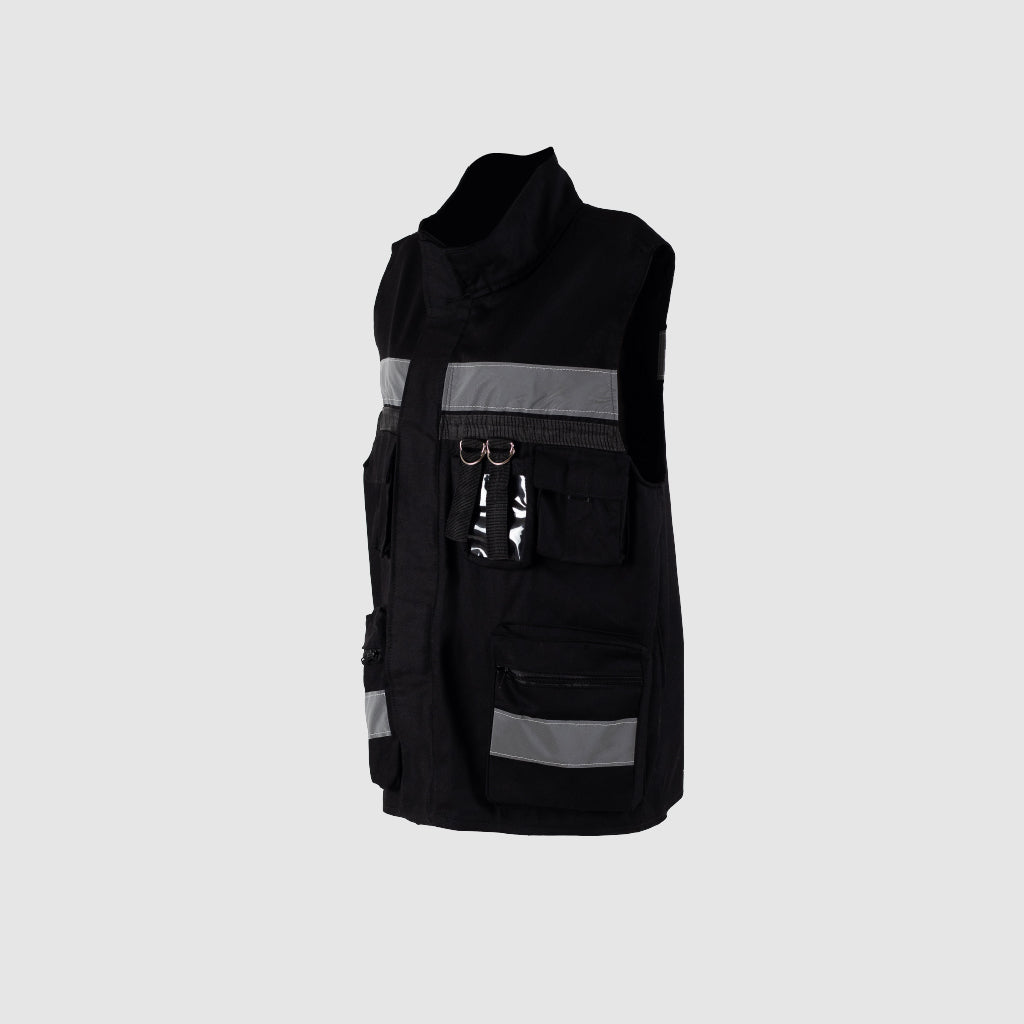 Chaleco de Brigadista estilo Slim - Color Negro